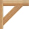 Ekena Millwork Traditional Block Rough Sawn Outlooker, Western Red Cedar, 6"W x 20"D x 20"H OUT06X20X20TRA05RWR - alternate 3